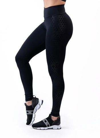 Leggings - Triangles Black