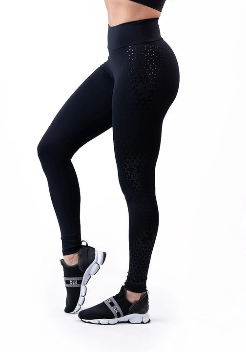 Leggings - Triangles Black