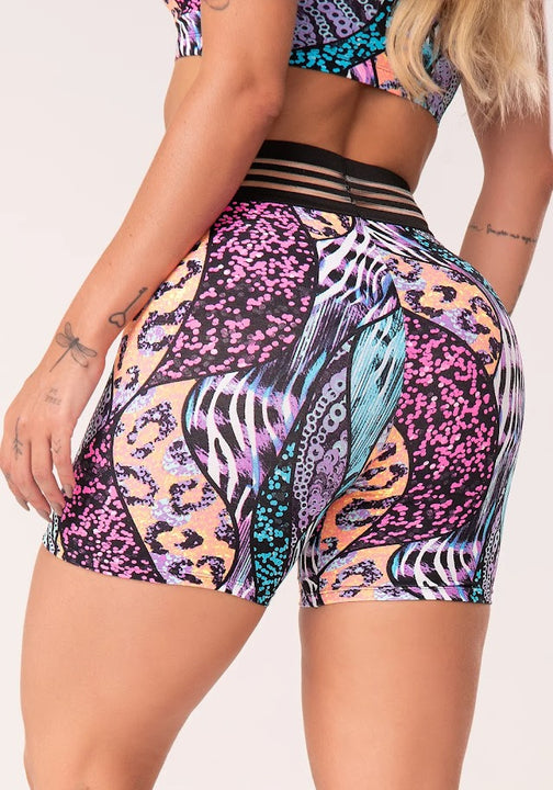 Shorts - Animal Print Wild
