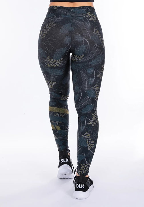 Leggings - Printed Floral Dark