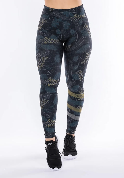 Leggings - Printed Floral Dark