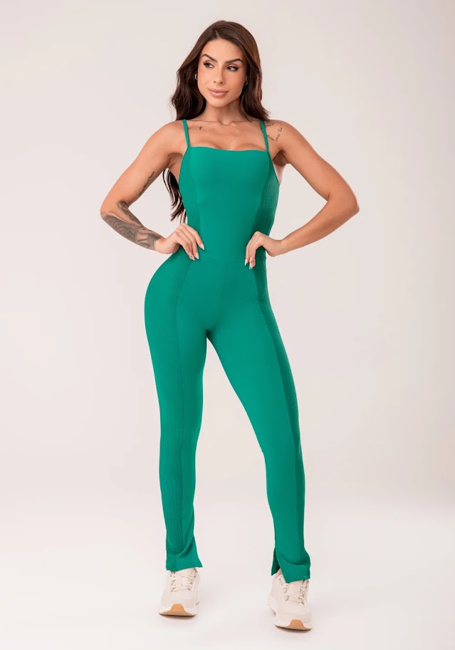 Green Harmony Jumpsuit
