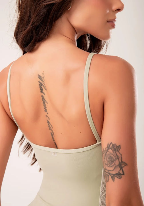 Jumpsuit - Olive Green Harmony