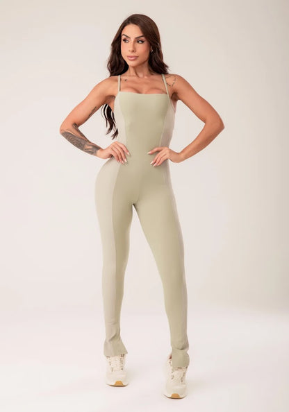 Olive Green Harmony Jumpsuit