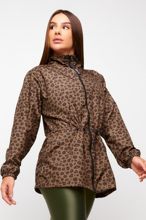 Leopard Print Cover Jacket