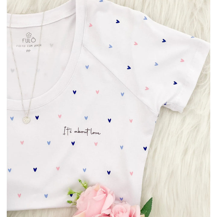 Colorful Mini Hearts T-Shirts