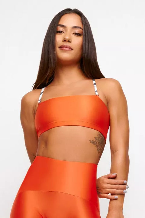 Orange Trail with Extra Strap Top